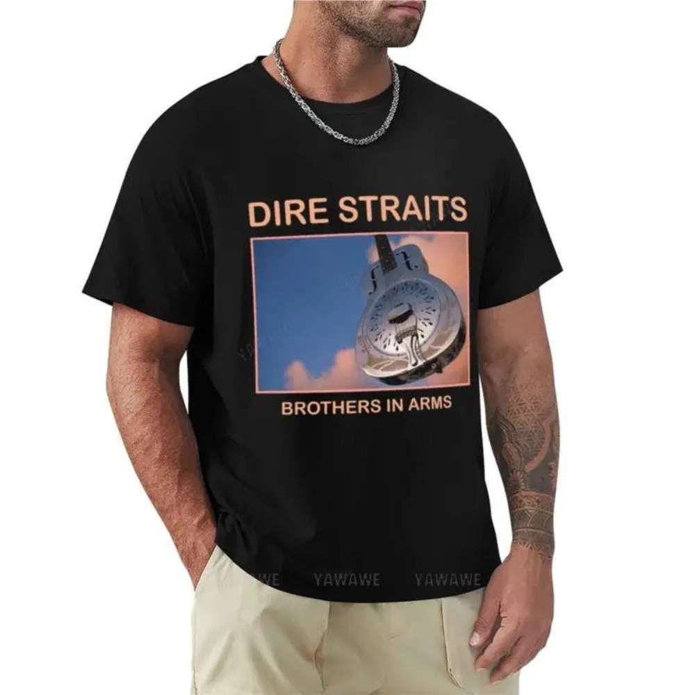 T Shirt Alchemy Dire Straits Man Summer T-shirt